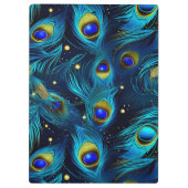 Peacock Pride Klemmbrett (Rückseite)