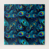 Peacock Pride Puzzle (Horizontal)