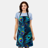 Peacock Pride Schürze (Getragen)