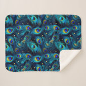 Peacock Pride Sherpadecke (Vorderseite (Horizontal))