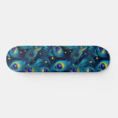 Peacock Pride Skateboard (Horizontal)