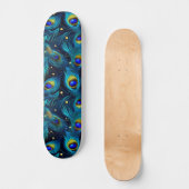 Peacock Pride Skateboard (Vorderseite)