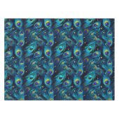 Peacock Pride Tischdecke (Vorderseite (Horizontal))
