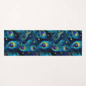 Peacock Pride Yogamatte (Vorderseite (Horizontal))