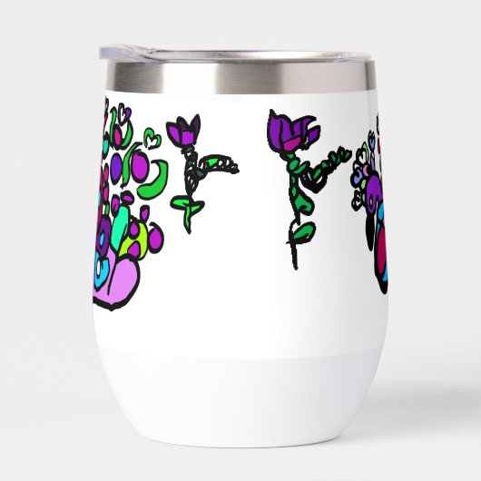 Peacock purple roses  (Rechts)