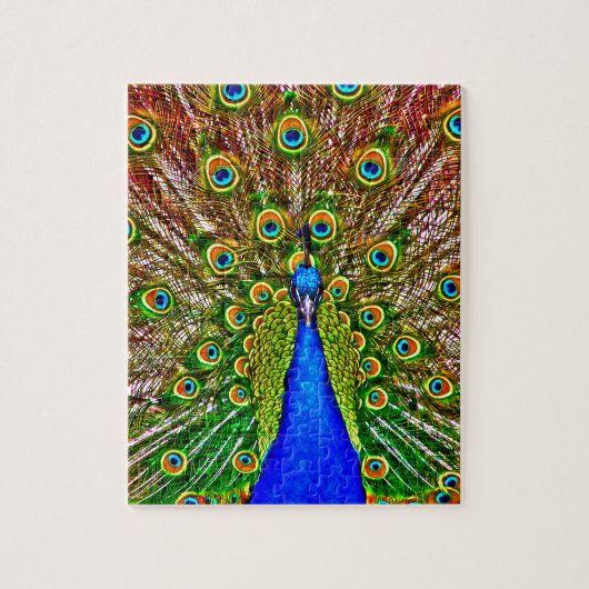 Peacock Puzzle (Vertikal)