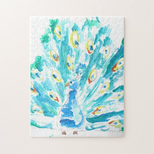 Peacock Puzzle (Vertikal)