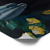 Peacock Reading Art Print - I Dressed Up For This Poster (Ecke)