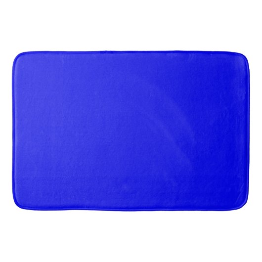Peacock Royal Blue Badematte (Vorderseite)
