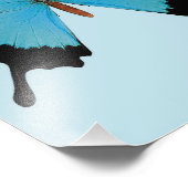 Peacock Royal Fotodruck (Ecke)