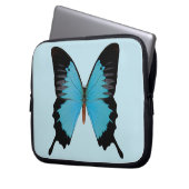 Peacock Royal Laptopschutzhülle (Vorderseite Links)