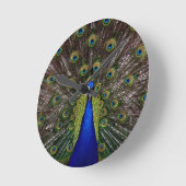 Peacock Runde Wanduhr (Winkel)