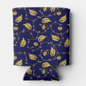 Peacock Sari Pattern Dosenkühler (Rückseite)