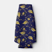 Peacock Sari Pattern Flaschenkühler (Vorderseite)