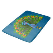 Peacock Schlafzimmer Rug Mat Wohngestaltung Rug Ma Badematte (Schrägansicht)