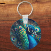 Peacock Schlüsselanhänger (Rückseite)