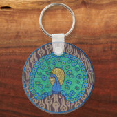 Peacock Schlüsselanhänger (Vorderseite)