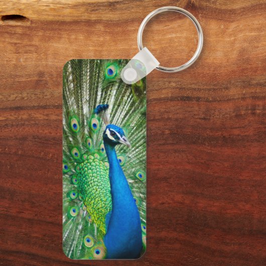 Peacock Schlüsselanhänger (Rückseite)