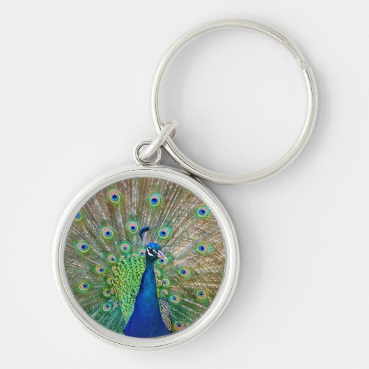 Peacock-Schlüsselanhänger Schlüsselanhänger (Vorne)