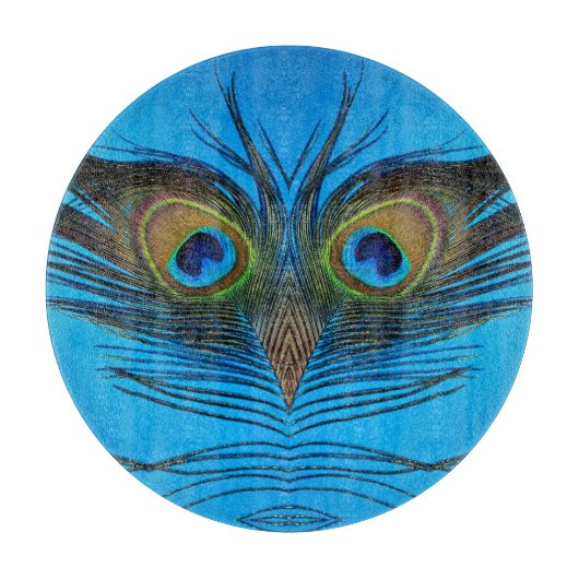 Peacock Schneidebrett (Vorderseite)