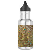 Peacock Schwanz Feathers Edelstahlflasche (Links)
