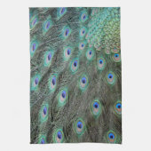Peacock Schwanz Feathers Geschirrtuch (Vertikal)