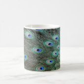 Peacock Schwanz Feathers Kaffeetasse (Mittel)