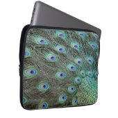 Peacock Schwanz Feathers Laptopschutzhülle (Vorne Rechts)
