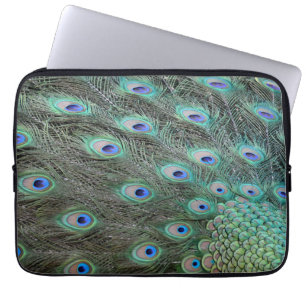 Peacock Schwanz Feathers Laptopschutzhülle