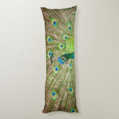 Peacock Seitenschläferkissen (Rückseite (Vertikal))