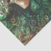 Peacock Showgirl Seidenpapier (Ausschnitt)