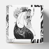 Peacock Skirt Beardsley Art Nouveau Geschenkschachtel (Oben)