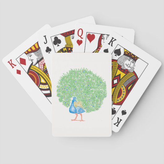 Peacock Spielkarten (Rückseite)
