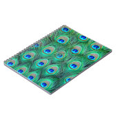 Peacock Splendor Notizblock (Linke Seite)