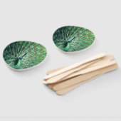 Peacock Strut Fächer (Non-assembled)