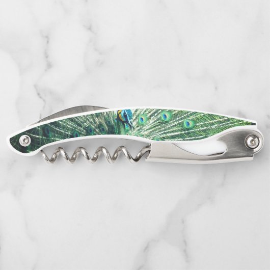 Peacock Strut Kellnermesser (Rückseite)