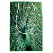 Peacock Strut Mittlere Geschenktüte (Vorderseite)