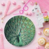 Peacock Strut Pappteller (Party)