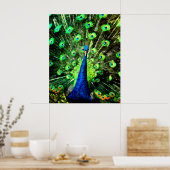 Peacock Strut Poster (Küche)