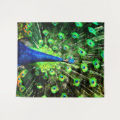 Peacock Strut Wandteppich (Vorderseite (Horizontal))