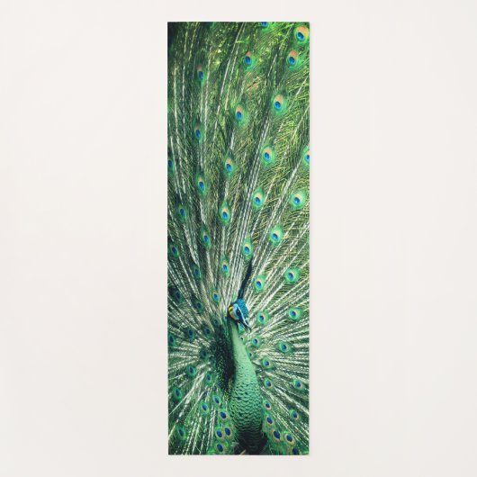 Peacock Strut Yogamatte (Vorderseite)