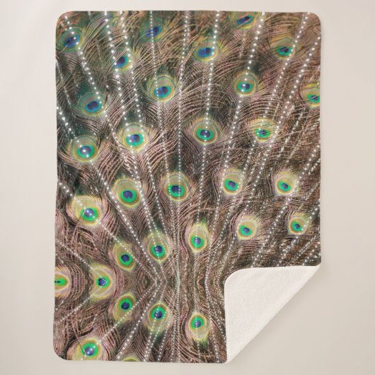 Peacock Style Blanket Large Sherpadecke (Vorderseite)