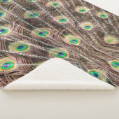 Peacock Style Blanket Large Sherpadecke (3/4)