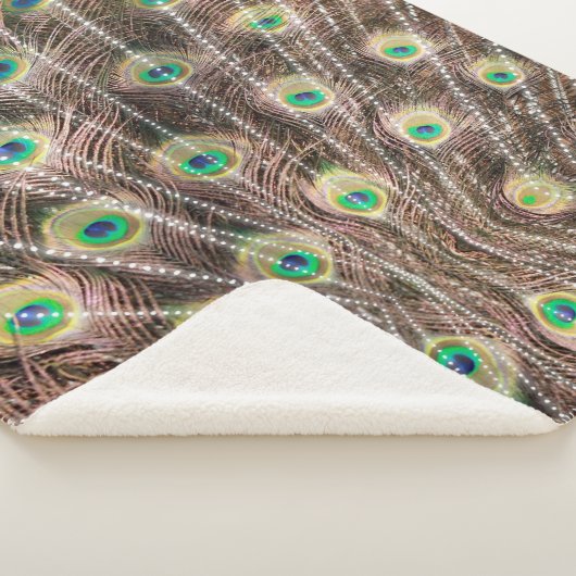 Peacock Style Blanket Large Sherpadecke (3/4)