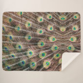 Peacock Style Blanket Large Sherpadecke (Vorderseite (Horizontal))