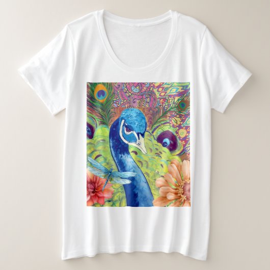 Peacock-T - Shirt (Design vorne)