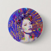 Peacock Tance Button (Vorderseite)
