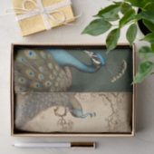 Peacock-Testseite Seidenpapier (Geschenk)