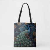 Peacock Toter Tasche (Vorderseite)