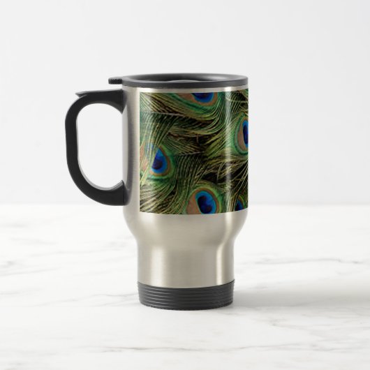 Peacock Travel Mug Reisebecher (Links)